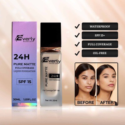 Everly Beauties Pure Matte Full Coverage Foundation