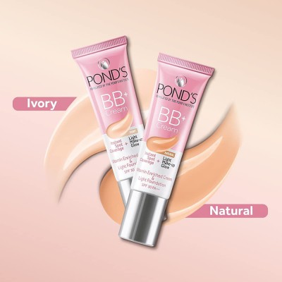 Ponds BB+ Cream Instant Spot Coverage 18g , Shade - Ivory