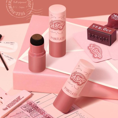 E19 - Pink Flash Eyebrow Stamp