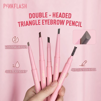 E09 Pink Flash Waterproof Auto Eyebrow Pencil