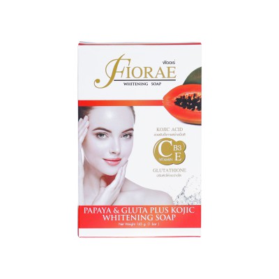 Fiorae-Papaya Gulta Plus Kojij Skin Care Soap