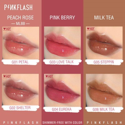 Pink Flash Glossy Lip Gloss