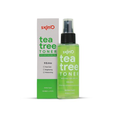 SkinO Tea Tree Toner With (Light AHA, BHA, PHA)