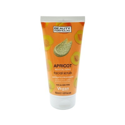 Beauty Formulas Apricot Revitalising Facial Scrub