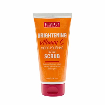 Beauty Formulas Brightening Vitamin C Facial Scrub