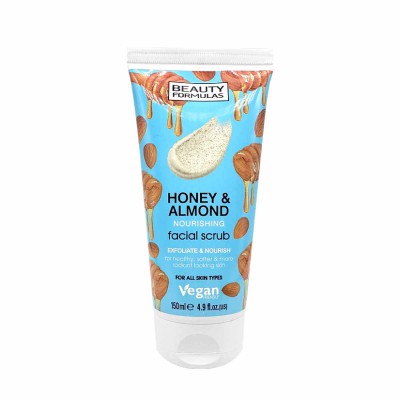 Beauty Formulas Honey & Almond Nourishing Facial Scrub