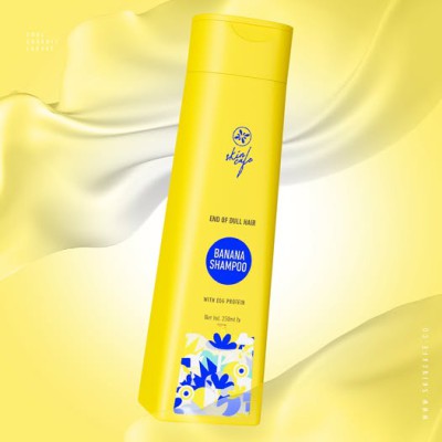 Skin Cafe Banana Shampoo with Egg Protein 250ml