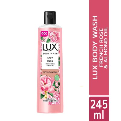 Lux Soft Rose Body Wash (French Rose & Almond Oil)