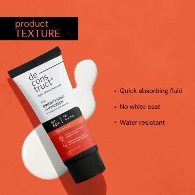 Deconstruct Fluid Brightening Sunscreen with spf 50+ 50g