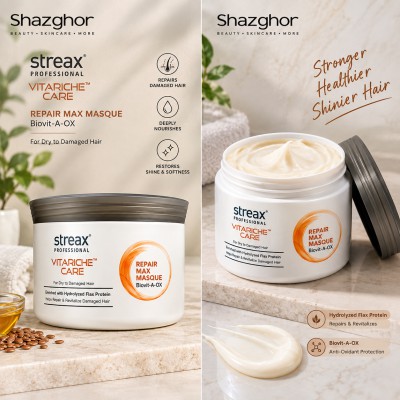 Streax Hair Mask Repair Max (500g)