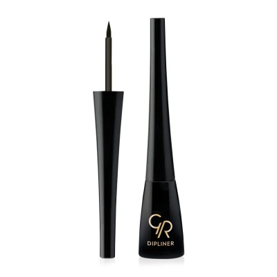 Golden Rose Dipliner – Intense Black Precision Liquid Eyeliner (5ml)